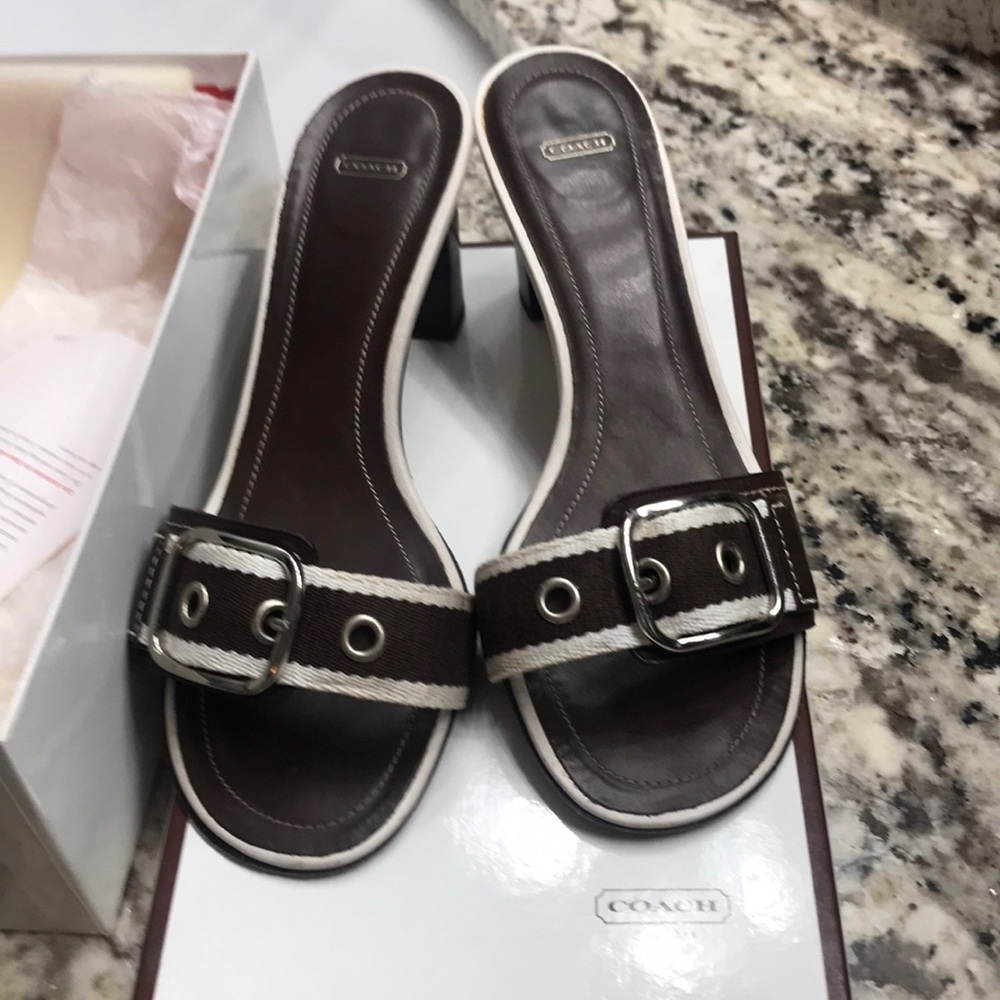 Coach sandals